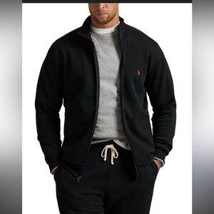 Ralph Lauren Polo Black Zip-Up Jacket
